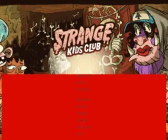 Strangekidsclub.com(Strangekidsclub) Screenshot