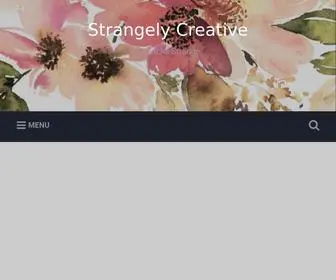 Strangelycreative.com(By Ericka Strange) Screenshot