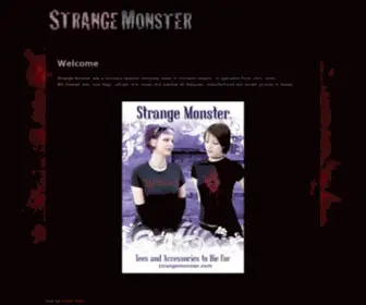 Strangemonster.com(strangemonster) Screenshot