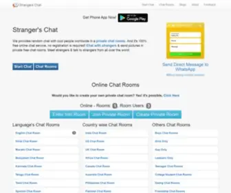 Strangers-Chat.com(Online Private Chat Room) Screenshot
