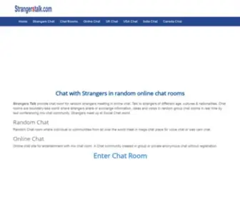 Strangerstalk.com(Strangers Talk) Screenshot