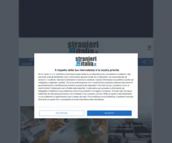 Stranieriinitalia.it(Stranieri in Italia) Screenshot