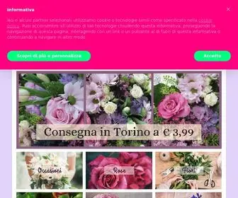 Stranifiori.it(Negozio di fiori a Torino) Screenshot