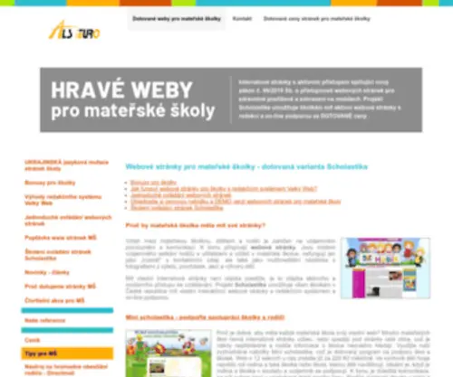 Stranky-Materskeskoly.cz(WWW STRÁNKY PRO MATEŘSKÉ ŠKOLY) Screenshot