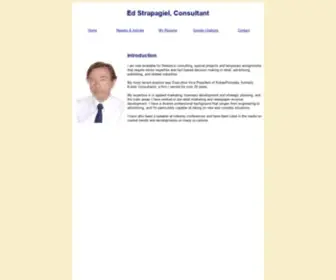 Strapagiel.com(Ed Strapagiel) Screenshot