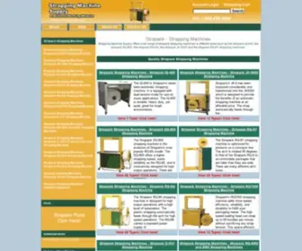 Strappingmachinesupply.com(Strapack Strapping Machines) Screenshot