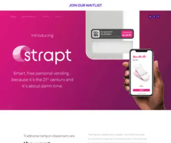 Straptvending.com(Strapt Vending) Screenshot