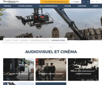 Strasbourg-Film.com(Accueil des tournages) Screenshot