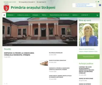 Straseni.md(Primăria orașului Strășeni) Screenshot