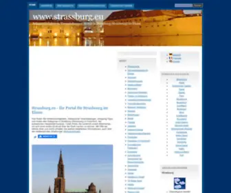 Strassburg.eu(Sehenswürdigkeiten) Screenshot