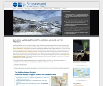 Stratabound.ca(The Company) Screenshot