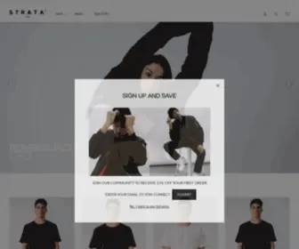 Strataclothing.com(STRATA) Screenshot