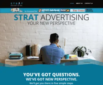 Stratadvertising.com(STRAT Advertising) Screenshot