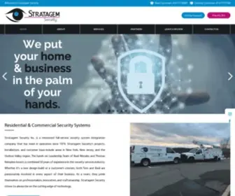 Stratagemsecurity.net(Residential & Commercial Security Systems) Screenshot