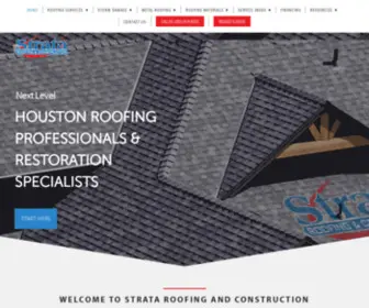 Strataroofingandconstruction.com(Strata Roofing and Construction) Screenshot