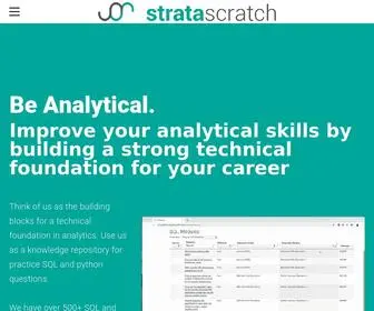 Stratascratch.com(Sql interview questions) Screenshot