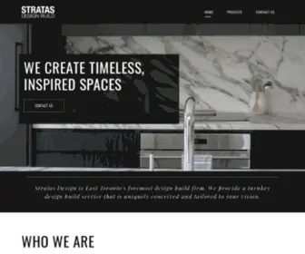 Stratasdesignbuild.com(Stratas Design Build) Screenshot