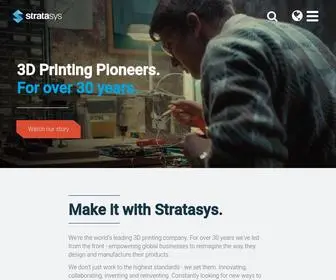 Stratasys.com(Stratasys) Screenshot