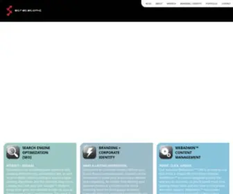 Stratatomic.com(Web design) Screenshot