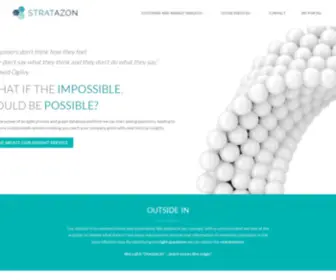 Stratazon.com(What if the impossible) Screenshot