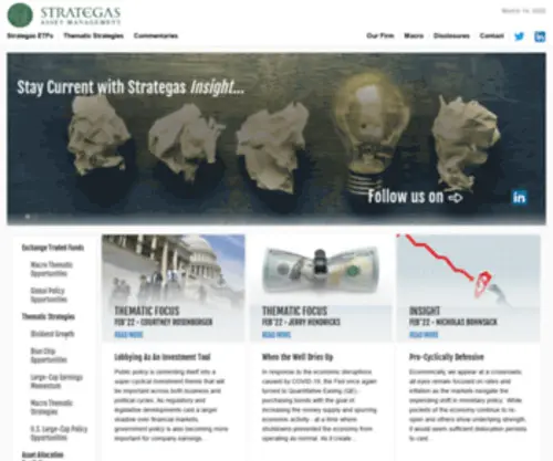 Strategasasset.com(Strategas Research Partners) Screenshot