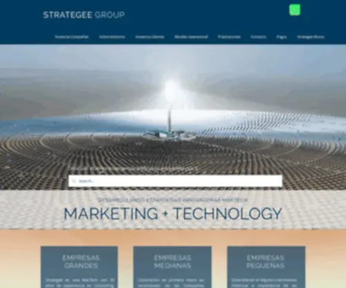 Strategeegroup.com(Strategee Group) Screenshot