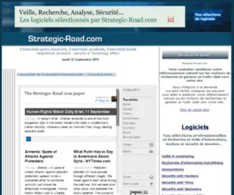 Strategic-Road.com(Strategic Road) Screenshot