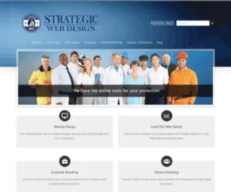 Strategic-Webdesign.com(Web Design) Screenshot