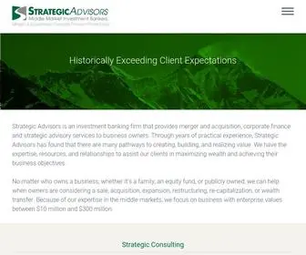 Strategicad.com(Mergers & Acquisitions) Screenshot