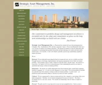 StrategicassetmGmtinc.com(Strategic asset management) Screenshot