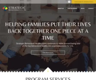 Strategicbh.com(Strategic Behavioral Health) Screenshot