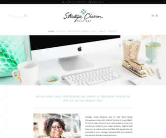 Strategiccharmboutique.com(Strategic Charm) Screenshot