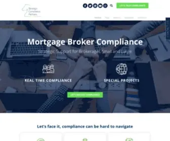 Strategiccompliancepartners.com(Compliance Services for Brokers) Screenshot