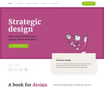 StrategiCDesignbook.com(Strategic Design Book) Screenshot