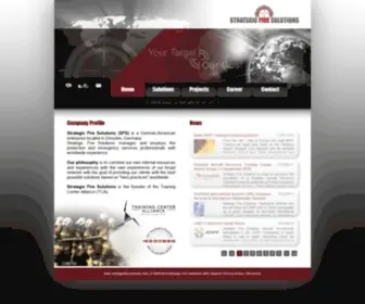 StrategicFiresolutions.com(Strategic Fire Solutions) Screenshot