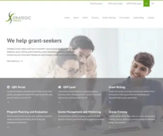 StrategicGrants.com.au(Strategic grants) Screenshot