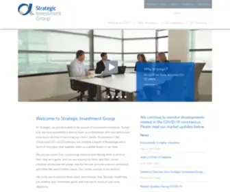 StrategicGroup.com(Outsourced Chief Investment Officer) Screenshot