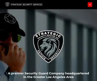 StrategicGuards.com(Strategic Security Services) Screenshot