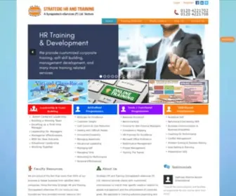 Strategichrandtraining.com(Strategic HR and Training) Screenshot