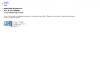 Strategicinteractivegroup.com(WordPress) Screenshot