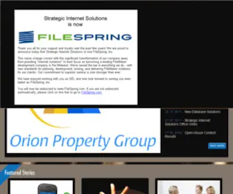 Strategicinternetsolutions.com(Strategicinternetsolutions) Screenshot