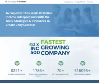 Strategicmarketer.com(Strategic Marketer) Screenshot