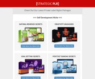 StrategicPlr.com(Strategic PLR) Screenshot