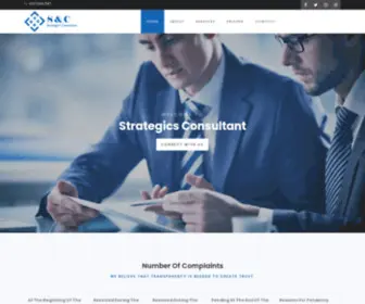 Strategicsconsultant.com(Strategics Consultant) Screenshot