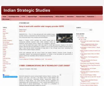 Strategicstudyindia.com(Indian Strategic Studies) Screenshot