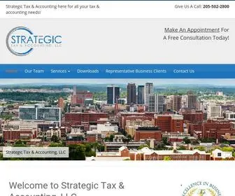 Strategictaxllc.com(Accounting, Law and Tax Services in Birmingham, AL) Screenshot