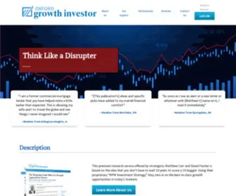 Strategictrendsinvestor.com(The Oxford Club) Screenshot