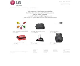 Strategieslg.com(LG Gear Store) Screenshot