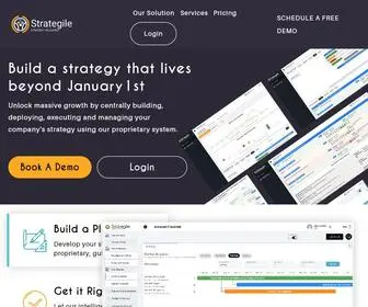 Strategile.com(Build a strategy that lives beyond January 1st) Screenshot