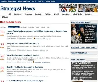 Strategistnews.com(Strategist News) Screenshot